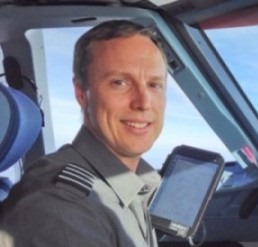 Capt. Jeff Bacon of Virgin America Airlines
